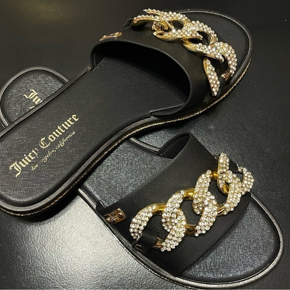 Juicy Couture Yarley Sandals EUC Sz8 - Picture 4 of 11